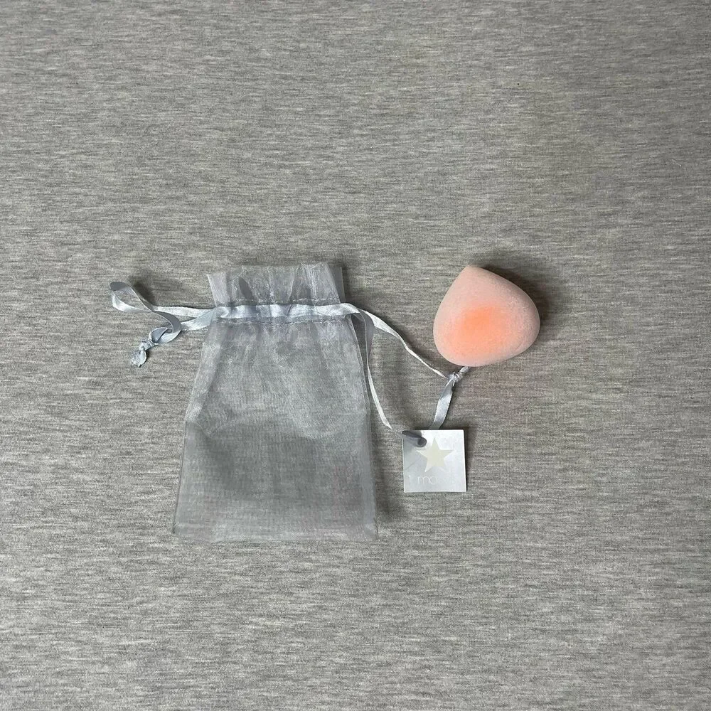 Macy’s Pink Face Makeup Blender Sponge in Gift Pouch